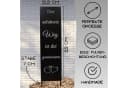 Rostikal Metallschild Gartenschild Hochzeit Edelrost 55 cm Bild 1