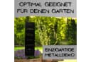 Rostikal Metallschild Gartenschild Hochzeit Edelrost 55 cm Bild 5