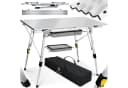 KESSER Campingtisch Aluminium Höhenverstellbar Faltbar mit Tragetasche Bild 3