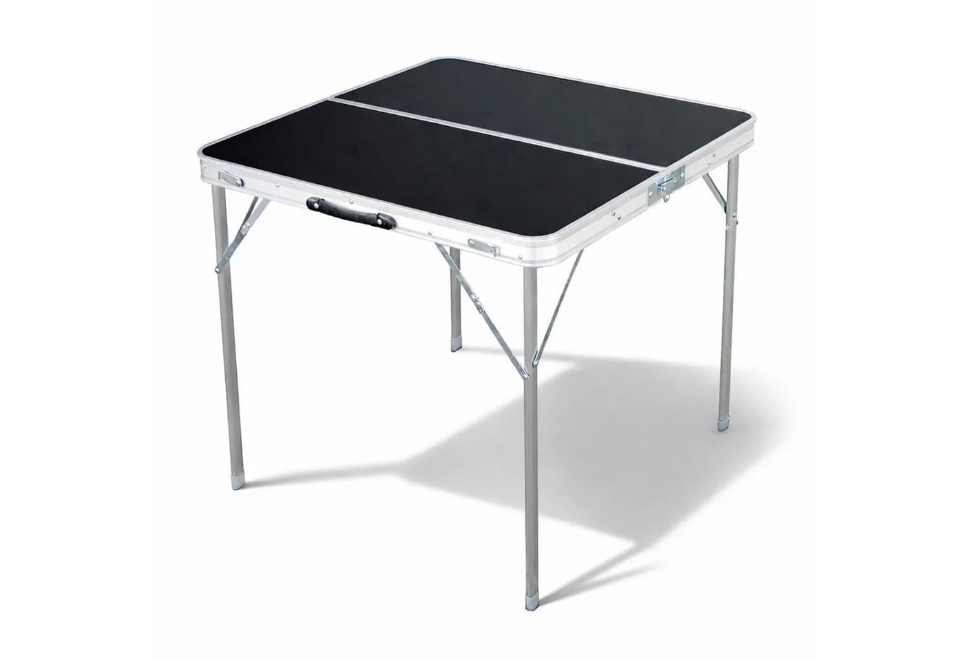 Mojawo Campingtisch XL Schwarz Klappbar mit Tragegriff Aluminium - Bild 2