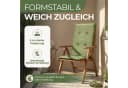 Petsation Hochlehnerauflage Florence Olivgrün mit Schaumstoffpolster Bild 4
