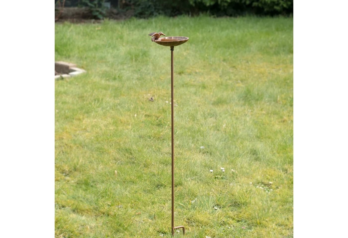 Moritz Vogeltränke Vintage Design mit Metallvogel
