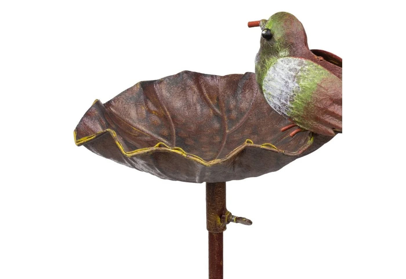 Moritz Gartenstecker Vogeltränke Grün mit Vogel - Bild 4