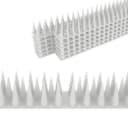 BAYLI Taubenabwehr Spikes 14x33cm Weiß Vogelabwehr Bild 2