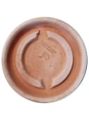 Teramico Terrakotta Pflanzteller 25cm Frostfest Brauner Untersetzer Bild 2