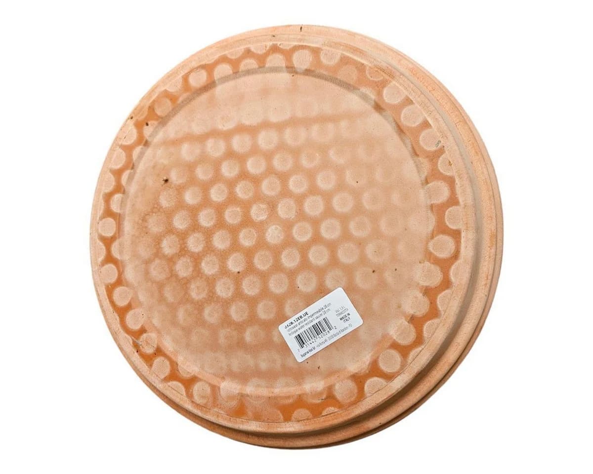 Teramico Blumentopfuntersetzer Pflanzteller Terrakotta 21cm Hell