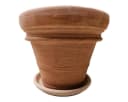 Teramico Blumentopfuntersetzer Pflanzteller Terrakotta 21cm Hell Bild 3