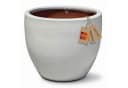 Teramico Blumentopf EGG-POT Keramik Weiß Ø 21 cm frostfest Bild 2