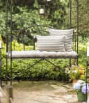 Elegante Bankauflage aus Baumwolle in Beige Bild 4
