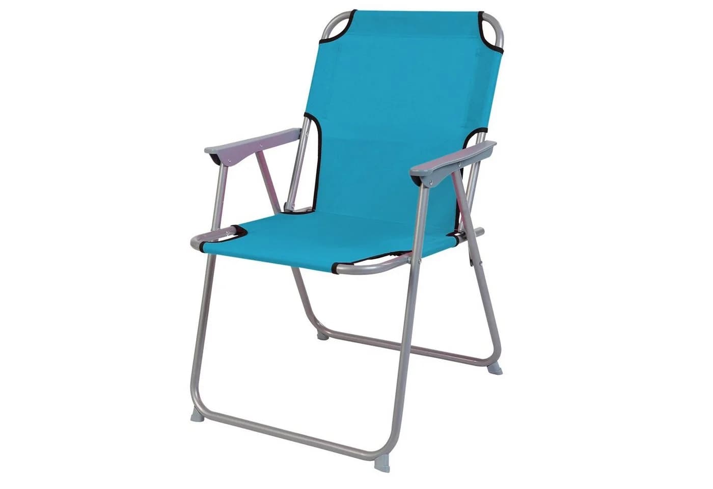 Mojawo Klappstuhl Campingstuhl Metall Polyester Blau