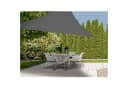 HAC24 Sonnensegel Dreieck 3x3x3m Wasserabweisend Dunkelgrau Polyester Bild 2