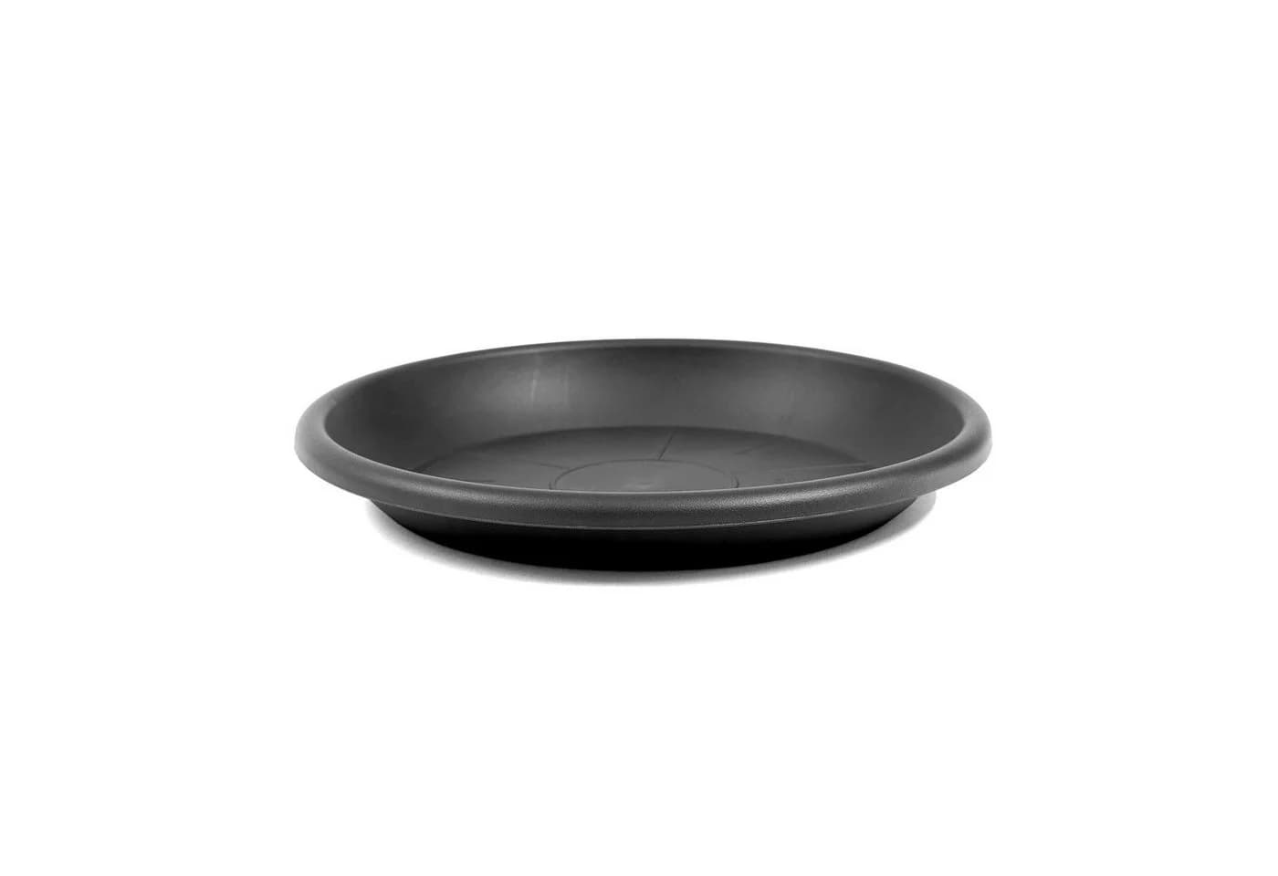 HAC24 Blumentopfuntersetzer Rund Anthrazit Kunststoff Ø 58 cm