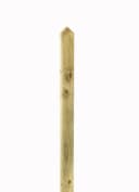 Mega-Holz Zaunlatten-Paket Halbpalisade Kiefer 80cm 40-Stück Grün Bild 1