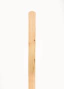 Mega-Holz Zaunlatte "Usedom" Lärche Holz Rundkopf Bild 1