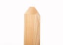 Mega-Holz Zaunlatten-Paket Mallorca Lärche Halbpalisade 6x80cm 20St Bild 1