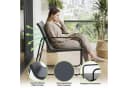 Mondeer Balkonset Gartenmöbel Set 4-tlg Schwarz/Beige Bild 4
