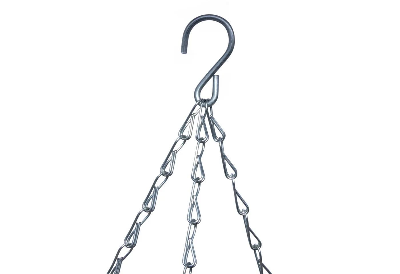 Spetebo Hängekorb aus Weide mit Kette - Pflanzkorb Ø 35 cm - Bild 4