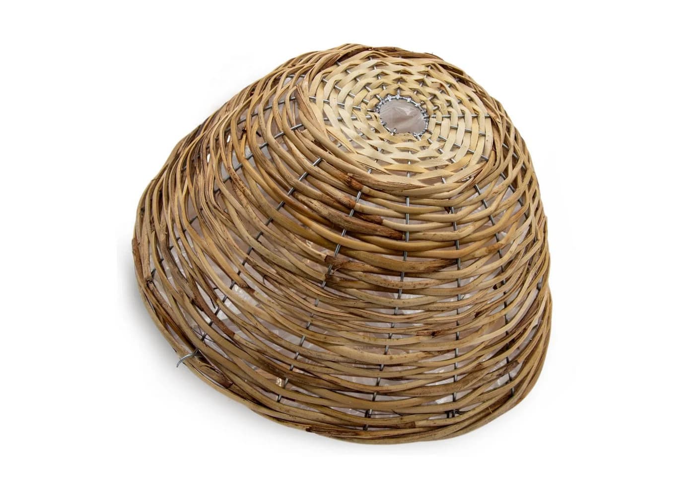 Spetebo Hängekorb aus Weide mit Kette - Pflanzkorb Ø 35 cm - Bild 5