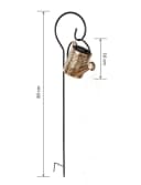 Spetebo LED Solar Gießkanne mit Erdspieß - 40 LED warm weiß Bild 4
