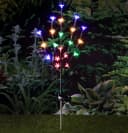 Spetebo LED Solar Kirschblüten Stecker Bunt 80cm Garten Deko Bild 2