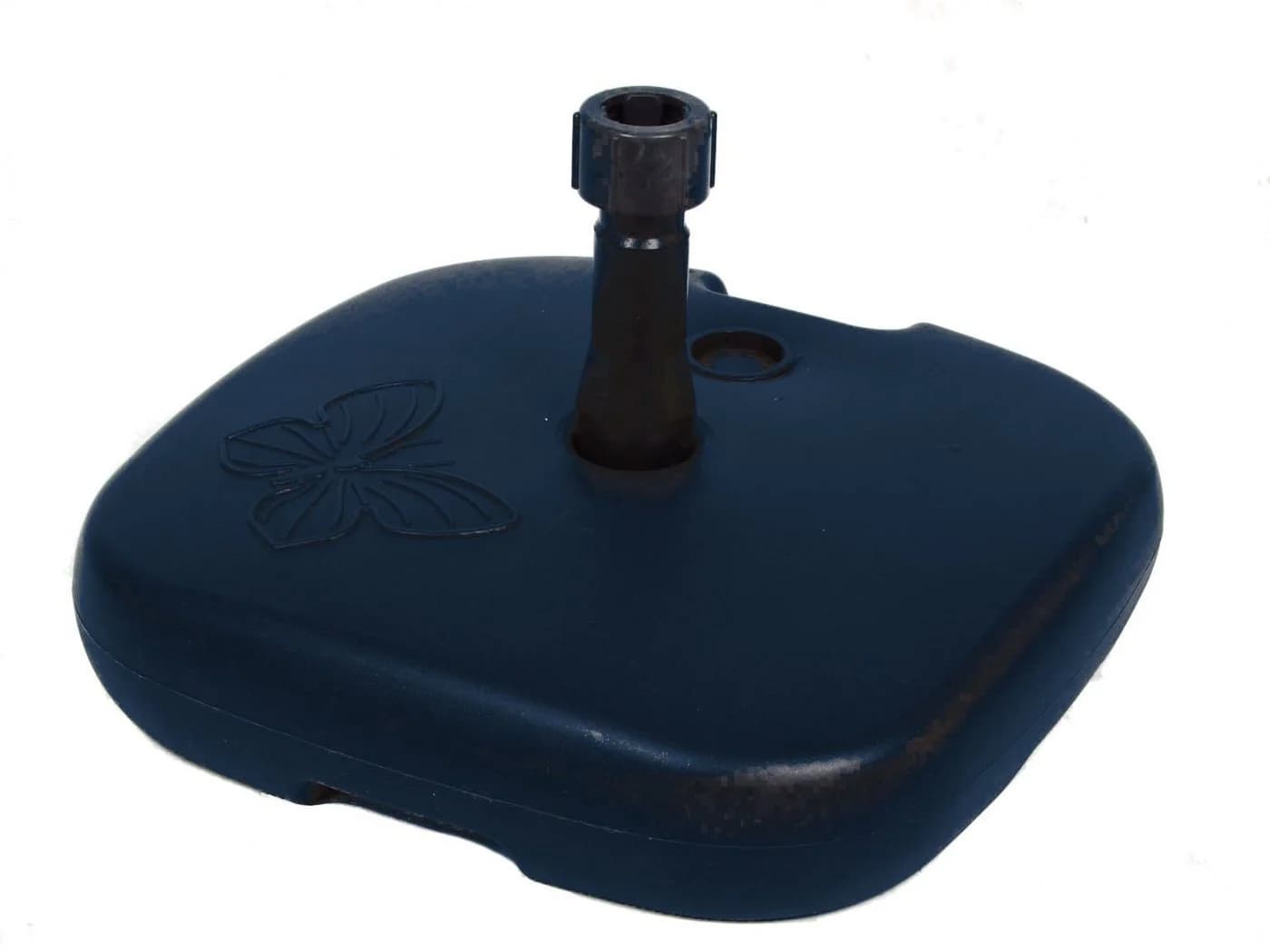 Spetebo Sonnenschirmständer Kunststoff Blau 20L UV-beständig