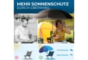 Styngard Sonnenschirm Stuhl Schwarz UV Schutz 50+ 120 cm Bild 1