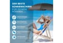 Styngard Sonnenschirm Stuhl Schwarz UV Schutz 50+ 120 cm Bild 4