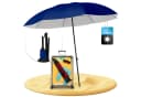 Styngard Reise-Sonnenschirm Nizza Blau UV50+ Faltbar Bild 2