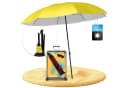Styngard Sonnenschirm Nizza Gelb UV 50+ Reise Bild 2