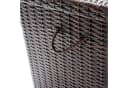 DM-Handel Kissenbox Poly Rattan mit Rädern Grau Braun Beige Bild 3