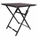 DM-Handel Klapptisch Aluminium Grau 70x70 cm Bild 2