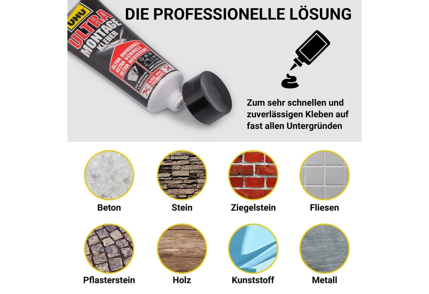 FinoPet Katzennetz Befestigung 25-tlg. mit Klebehaken, UHU Kleber & Kabelbindern - Bild 3