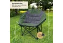 Skandika Moonchair Sirkka Campingstuhl klappbar grün mit Kühlfach Bild 1