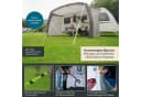 Skandika Vorzelt Vika Air Caravan 400 Grau aufblasbar Bild 5
