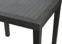 Progarden Gartentisch Anthrazit Rattanoptik Wetterfest Bild 5