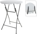 Koopman Stehtisch Bistrotisch Biertisch Ø 80 cm Rund Klappbar Bild 1