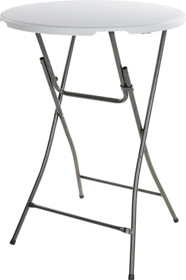Koopman Stehtisch Bistrotisch Biertisch Ø 80 cm Rund Klappbar - Bild 2