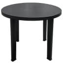 Progarden Gartentisch Rund Anthrazit Schirmloch Kunststoff Bild 1