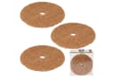 Koopman Kokosscheibe 3er Set Ø26 cm Braune Mulchscheiben Bild 5
