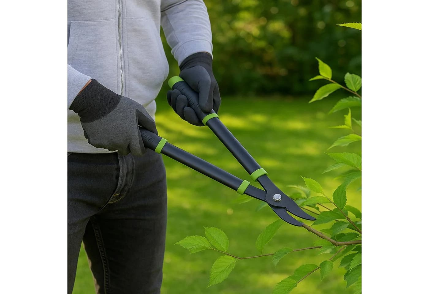 Koopman Astschere 59cm Stahl/Kunststoff Grün/Schwarz