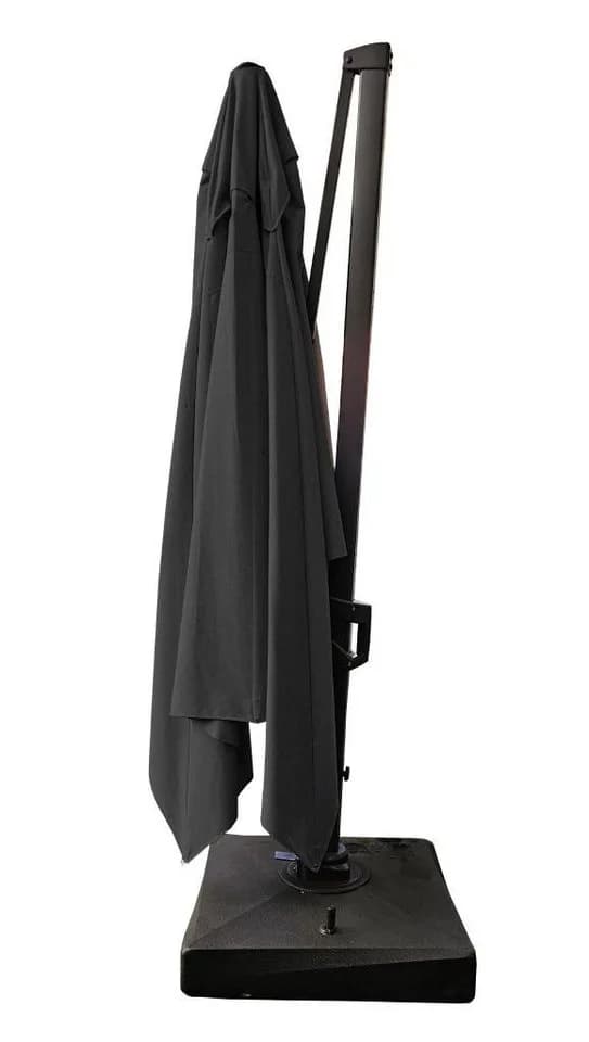 TEICO GROUP Ampelschirm Anthrazit Aluminium Polyester - Bild 3