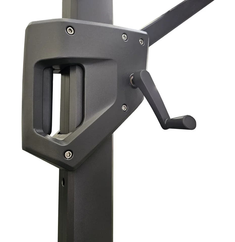 TEICO GROUP Ampelschirm Anthrazit Aluminium Polyester - Bild 4