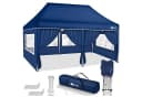 tillvex Pavillon 3x6m Wasserdicht Blau UV-Schutz Bild 2