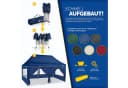 tillvex Pavillon 3x6m Wasserdicht Blau UV-Schutz Bild 4