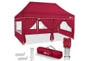 tillvex Pavillon 3x6m wasserdicht rot mit UV-Schutz Bild 2