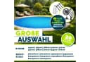 tillvex Solar-Poolfolie 120µ Blau Abdeckplane zuschneidbar Bild 1