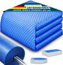 tillvex Solar-Poolfolie 120µ Blau Abdeckplane zuschneidbar Bild 2