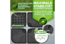 tillvex Sonnenschirmständer 60L/80kg Schwarz Bild 5