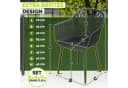 tillvex Movo Gartenstuhl Set 6-tlg. Schwarz UV-beständig Bild 1