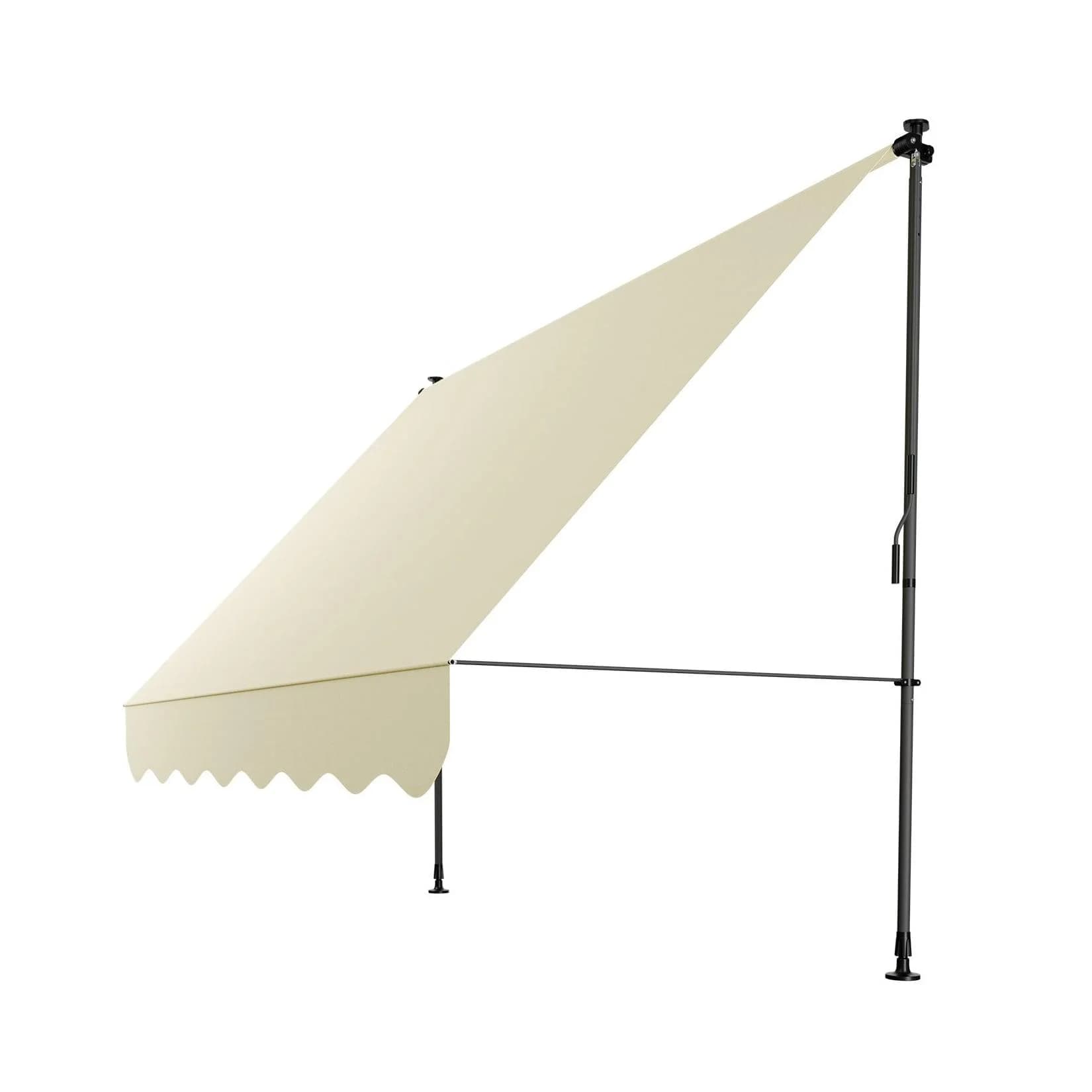 Juskys Klemmmarkise Kapstadt Höhenverstellbar Beige
